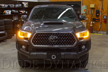 Load image into Gallery viewer, 16_toyota_tacoma_led_drl_amber-turn.jpg