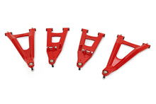 Load image into Gallery viewer, Red Forged Alum High Clearance 2" Fwd Offset Control Arms w/Ball Joints | Polaris Ranger 1000XP