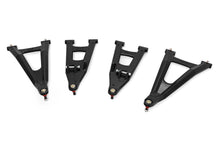 Load image into Gallery viewer, Black Forged Alum High Clearance 2" Fwd Offset Control Arms w/Ball Joints | Polaris Ranger 1000XP