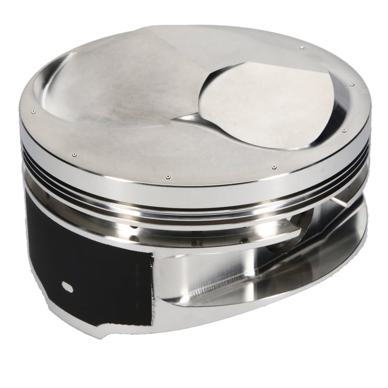 JE Pistons 170669 Piston Set, 2618, Dome, 4.600 Bore, 1.120 CD, 0.990 Pin, Set of 8.
