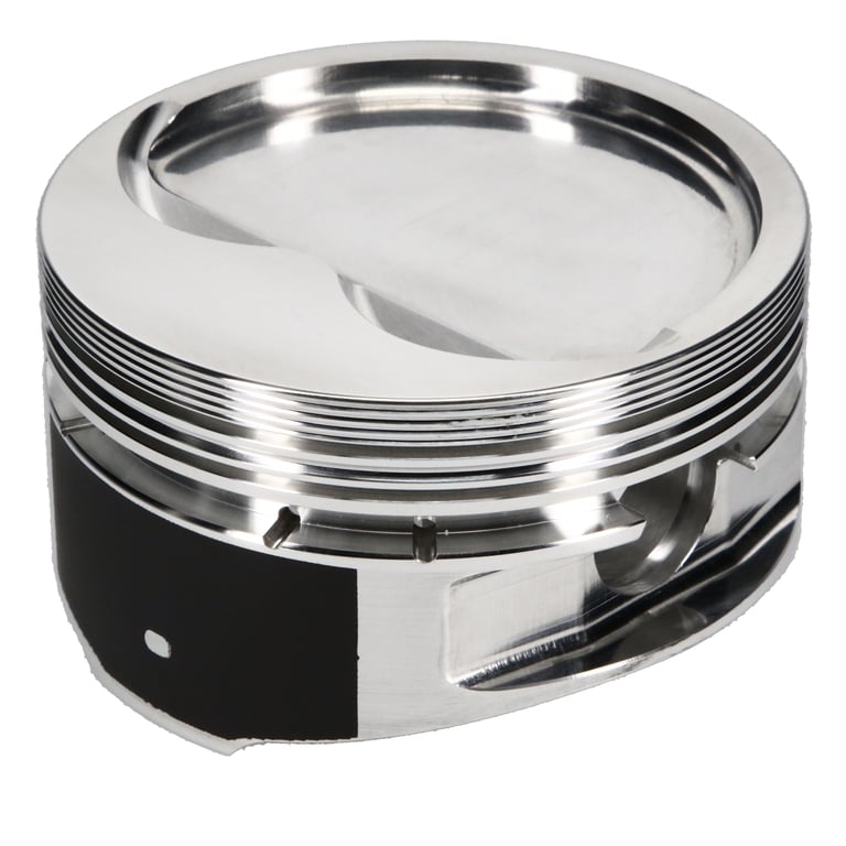 JE Pistons 170817 Piston Set, 2618, Inv Dome/Dish, 4.030 Bore, 1.125 CD, 0.927 Pin, Set of 8.