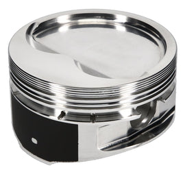 JE Pistons 170817 Piston Set, 2618, Inv Dome/Dish, 4.030 Bore, 1.125 CD, 0.927 Pin, Set of 8.