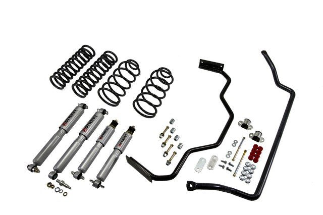 Belltech 1715 Unlimited mileage lifetime warranty (Note: Application specific complete kit).