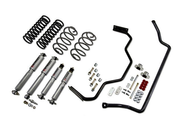Belltech 1718 Unlimited mileage lifetime warranty (Note: Application specific complete kit).