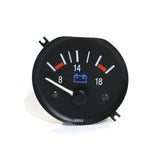 Omix 1721012 Voltmeter Gauge; Black Face w/White Pointer;