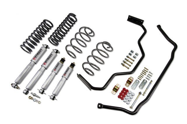Belltech 1722 Unlimited mileage lifetime warranty (Note: Application specific complete kit).