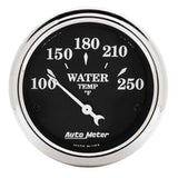 AutoMeter 1737 Traditional incandescent lighting illuminates around the perimeter of the dial