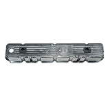Omix 1740109 Valve Cover; Aluminum; w/Gasket; 4.2L Logo; Polished;