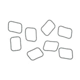 Omix 1744503 Intake Manifold Gasket Set; Lower and Upper;