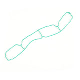 Omix 1744510 Intake Manifold Gasket;
