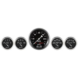 AutoMeter 1750 Traditional incandescent lighting illuminates around the perimeter of the dial