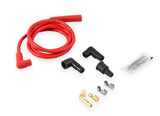 ACCEL 170500R Single Wire Replacement Kit - Staight and 90° Spark plug boots - Universal - Red