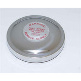 Omix 1772602 Fuel Tank Cap; Small Mouth; Chrome; Non-Vented;