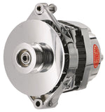 Powermaster Performance 17864 Alternator; CS144; Straight Mount; 170 Amp; 115 Idle; Chrome;
