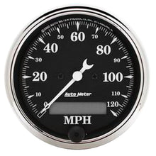 Load image into Gallery viewer, AutoMeter 1787 Traditional incandescent lighting illuminates around the perimeter of the dial