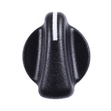Omix 1790320 Climate Control Knob; Black Plastic; OE Replacement;