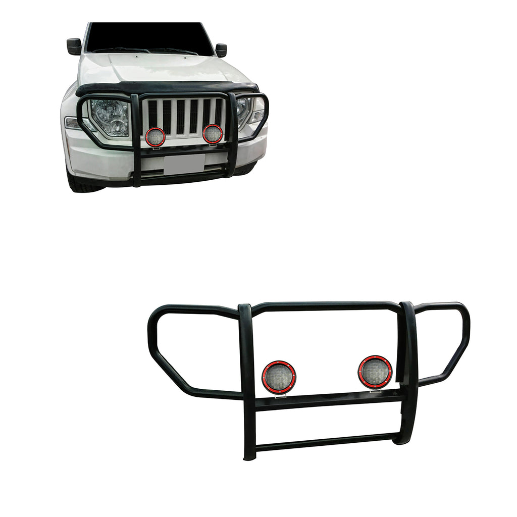 Black Horse Off Road 17A086400A-PLFR Black Steel 1-Piece