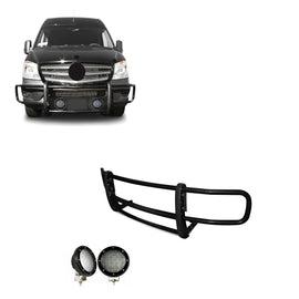Black Horse Off Road 17D501MA-PLFB Spartan Grille Guard Kit