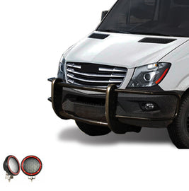 Black Horse Off Road 17D501MA-PLFR Spartan Grille Guard Kit