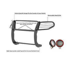 Black Horse Off Road 17FJ28MA-PLFR Black Steel Modular