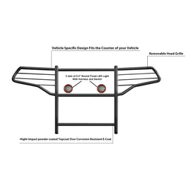 Black Horse Off Road 17FJ31MA-PLFR Black Steel Modular