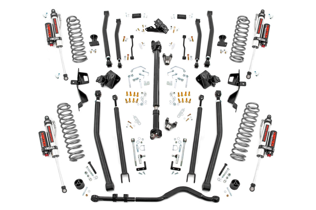 4 Inch Lift Kit | Long Arm | Vertex | Jeep Wrangler Unlimited 4WD (2018-2023)