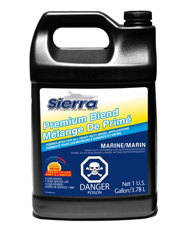 SIERRAMARINE 18-9340C HEAVY DUTY EXTENDED LIFE COOLANT/AN