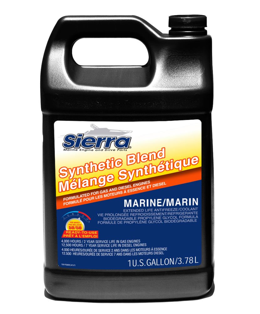 SIERRAMARINE 18-9360C SYNTHETIC BLEND COOLANT/ANTIFREEZE