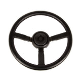 Omix 1803111 Steering Wheel; Sport; Leather; Black;
