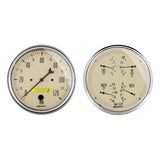 AutoMeter 1803 Traditional incandescent lighting illuminates around the perimeter of the dial