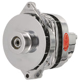 Powermaster Performance 18112 Alternator; CS144; 170 Amp; 115 Idle; Chrome;