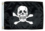 Load image into Gallery viewer, TAYLOR MADE 1818 12'X18' JOLLY ROGER FLAG
