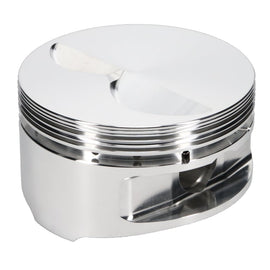 JE Pistons 181918 Piston Set, 2618, Flat Top, 4.040 Bore, 1.250 CD, 0.927 Pin, Set of 8.