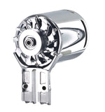 Powermaster Performance 182016 PowerGEN Alternator; Front Mount; 60 Amp.; 55 Idle; 6V Positive Ground; Chrome;