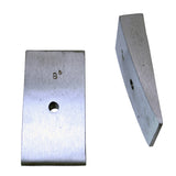 Omix 1820602 Pinion Angle Degree Wedge; Cast Aluminum; 8 Deg.;