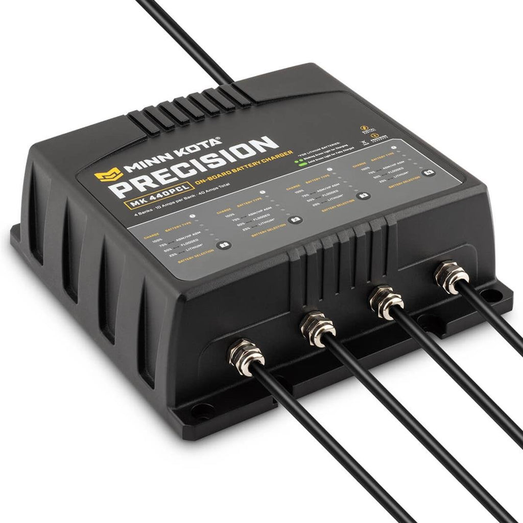MINN KOTA 1834401 BATTCHGR MK 440PCL 12V 10 AMP/4 BNK