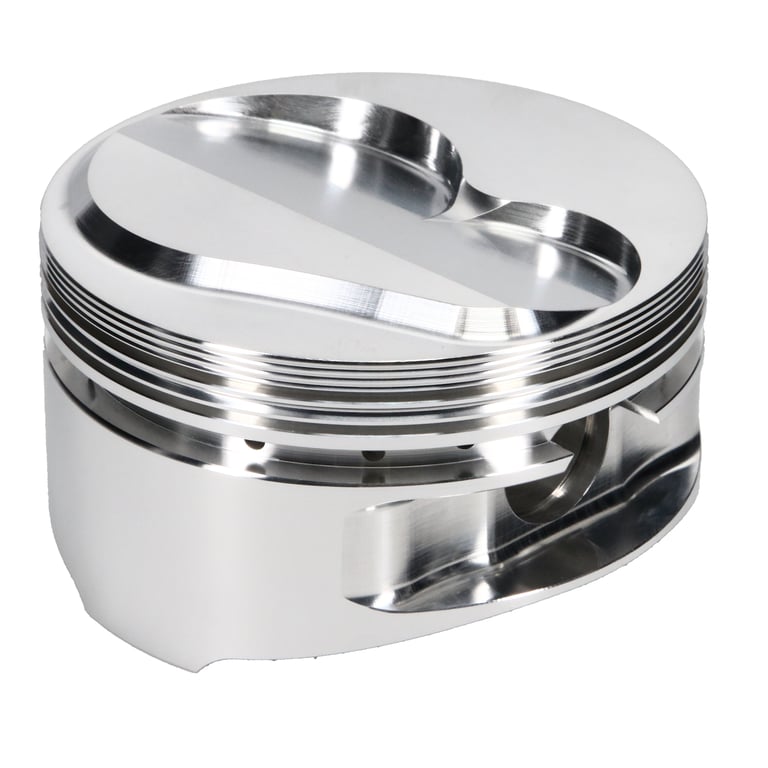 JE Pistons 186446 Piston Set, 2618, Dome, 4.140 Bore, 1.100 CD, 0.927 Pin, Set of 8.