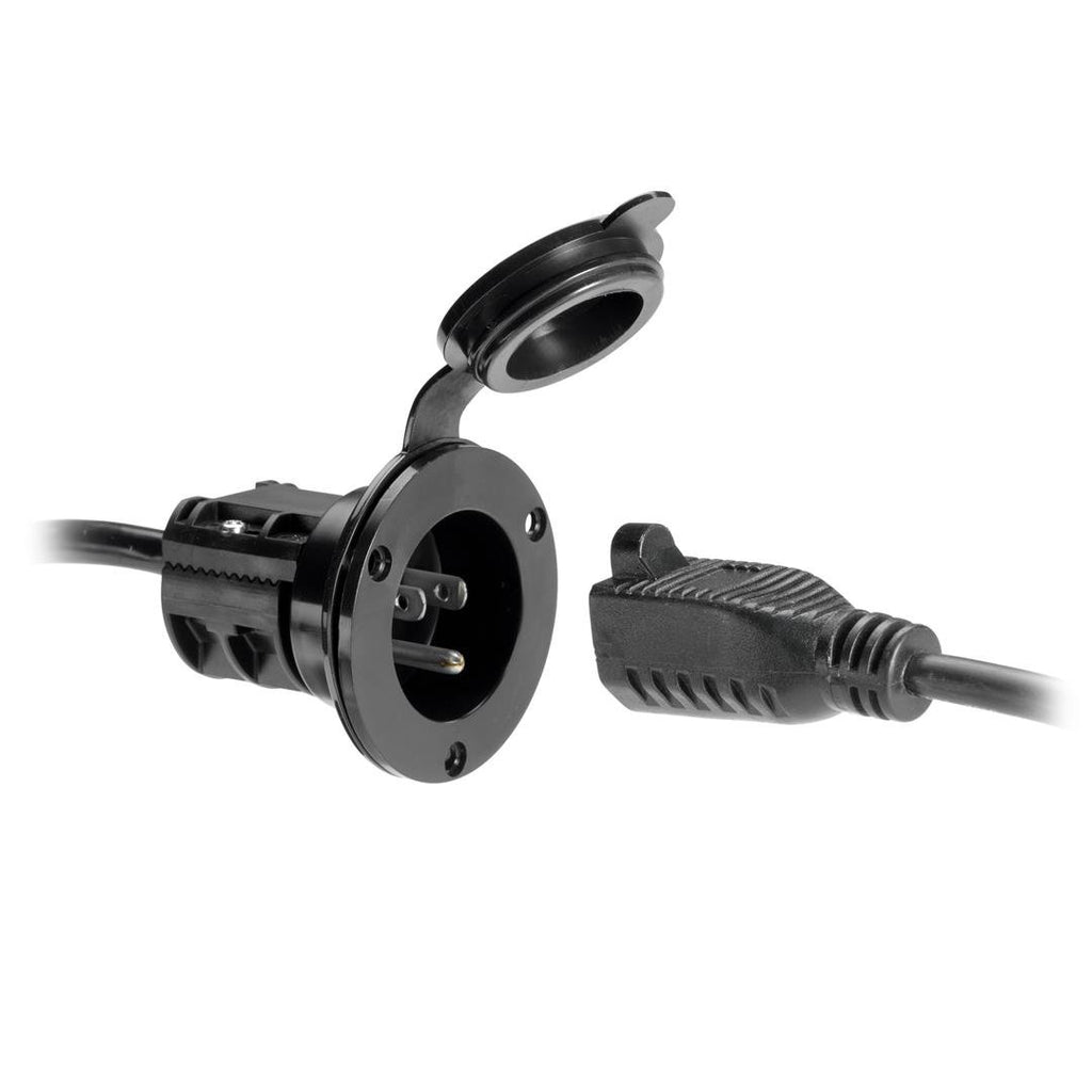 MINN KOTA 1865108 MKR-21 AC POWER PORT (BLACK)