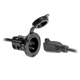MINN KOTA 1865108 MKR-21 AC POWER PORT (BLACK)