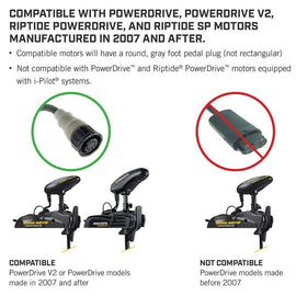 MINN KOTA 1866070 POWERDRIVE BLUETH FOOT PDL (CORDED)