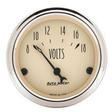 Load image into Gallery viewer, AutoMeter 1891 Traditional incandescent lighting illuminates around the perimeter of the dial
