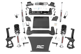 4 Inch Lift Kit | AT4/Trailboss | N3 Struts | Chevy/GMC Sierra 1500 (19-24)/Silverado 1500 (19-24) 