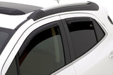 Auto Ventshade AVS 194446 Ventvisor Deflector; Smoke; In-Channel; 4 pc.