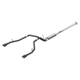 MBRP Exhaust S5152BLK 3in. Cat-Back. 2.5in. Dual Split Rear Exit. BLK