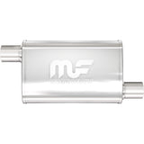 MagnaFlow Exhaust Products 11239 Magnaflow Straight-Through Performance Muffler; 3in. Offset/Offset; 4x14x9 Body