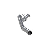 MBRP Exhaust S62530PLM 5in. Filter Back. Single Side Exit. No Muffler. Aluminized Steel.