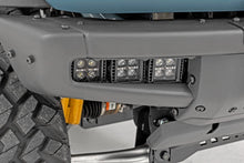 Load image into Gallery viewer, LED Light Kit | Fog Mount | Triple 2" Black Pair | White DRL | Ford Bronco (21-26)