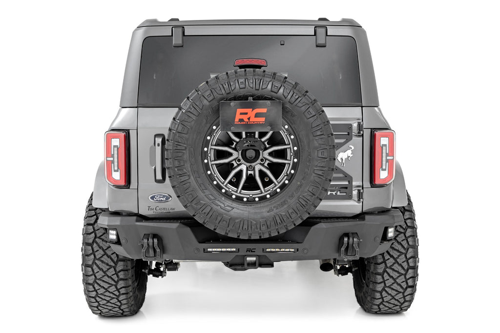 Rear Bumper | Black Series LED | 6" Pair | Slim Line | | Ford Bronco (21-26)