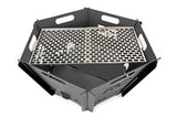 Rough Country 117517 Overland Collapsible Fire Pit Stainless Steel Grill Grate