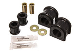 Energy Suspension 25112G Sway Bar Bushing Set; Black; Front; 31mm;
